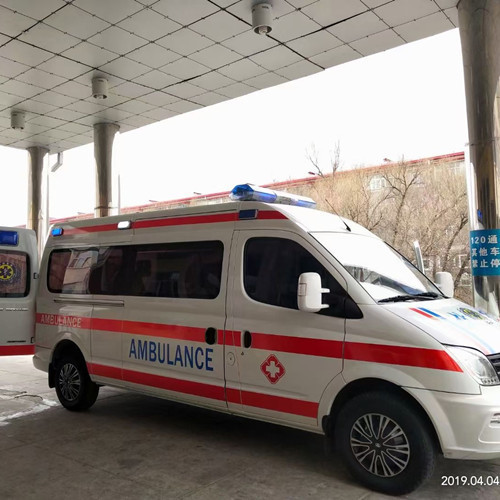 新政镇救护车出租服务案例2